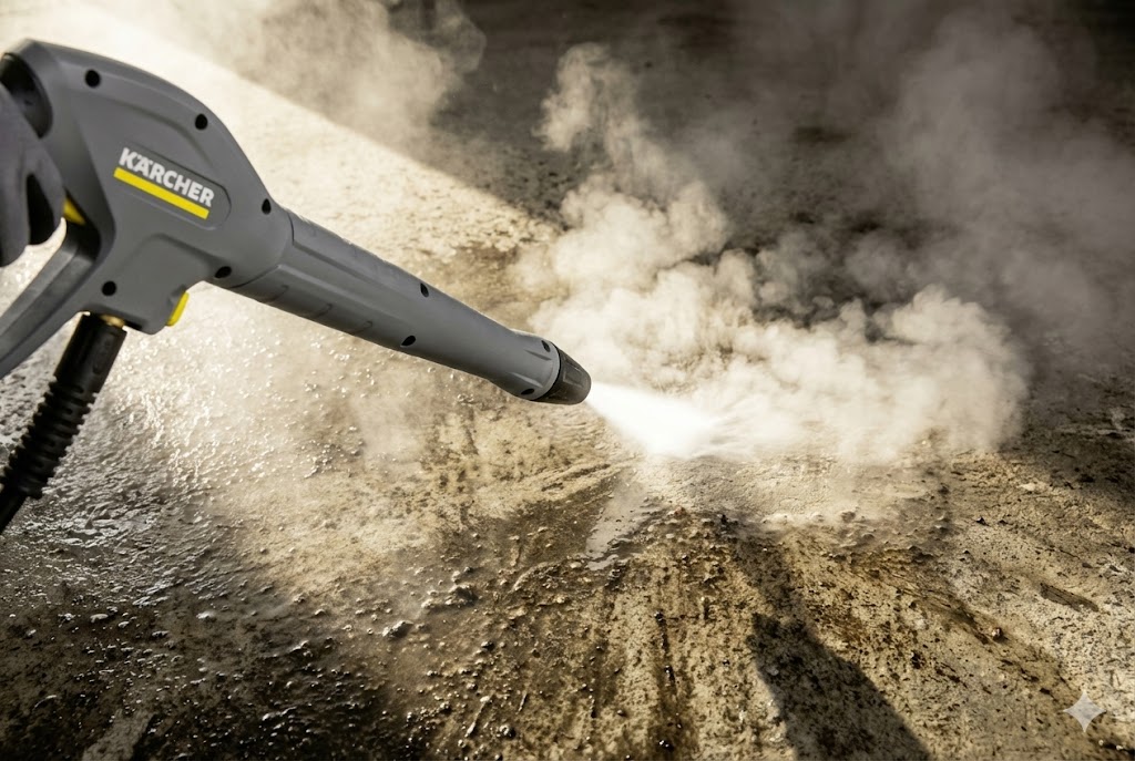 Čištění exteriéru budovy — TlakTECH